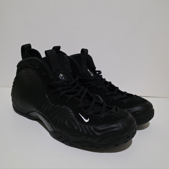Nike COMME des GARCONS Homme Plus x Air Foamposite One 'Black' SIZE 13 Eur 47.5 - Picture 9 of 13